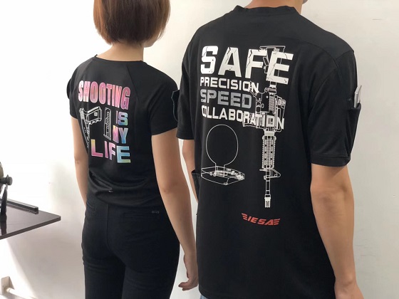 T001|Sports Accessories|Special Pie Training T-shirt from Indesign is one of the most comfortable T-shirts you will ever own! It is Rapid-dry,Moisture Absorption, highly breathable,specially designed for shooting and archery sports.